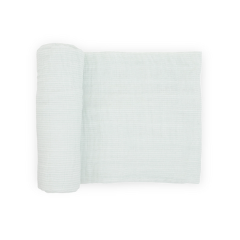 Little Unicorn Little Unicorn: Cotton Muslin Swaddle - Pale Pinstripe