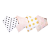 Copper Pearl Copper Pearl: Bandana Bib 4pk - Blush