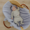 Copper Pearl Copper Pearl: Rib Knit Blanket (Single) - Periwinkle