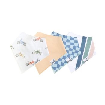 Copper Pearl Copper Pearl: Bandana Bib 4pk - Ryder