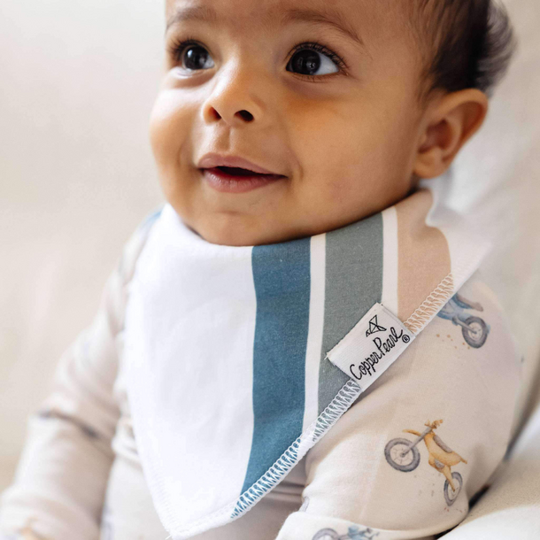 Copper Pearl Copper Pearl: Bandana Bib 4pk - Ryder