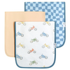 Copper Pearl Copper Pearl: Burp Cloth 3pk - Ryder