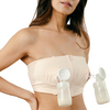 Hands Free Pump Bra - Adjustable Soft Pink