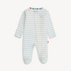 Magnificient Baby Magnetic Me: Footie - Blue Stripe -