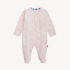 Magnificient Baby Magnetic Me: Footie - Pink Serene Safari