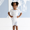 Kyte Clothing Kyte: Short Sleeve Toddler PJ - Toile Safari