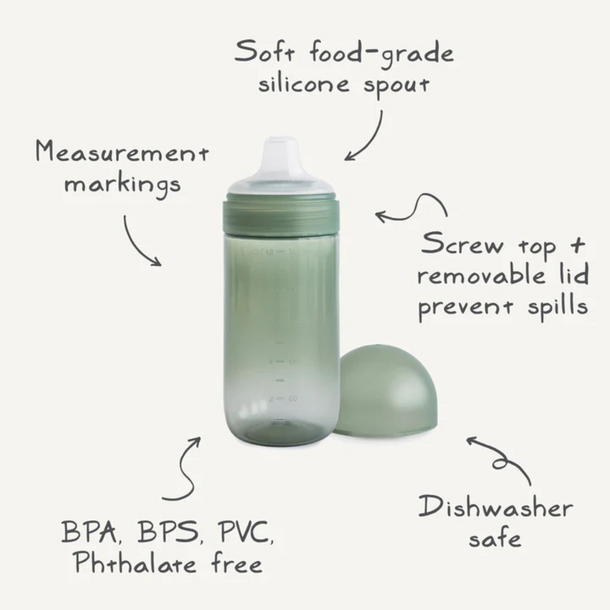 Mushie Mushie: Soft Spout Sippy Cup -