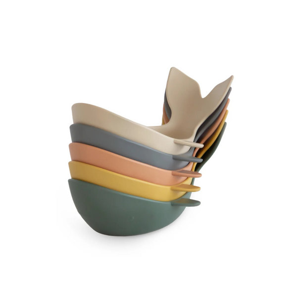 Mushie Mushie: Whale Bath Stacker -