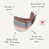 Mushie Mushie: Whale Bath Stacker -