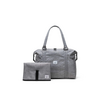 Herschel Supply Herschel: Duffle Diaper Bag- Raven Crosshatch