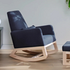 Monte Joya Rocker - Fabric Upholstery w/ Maple Base