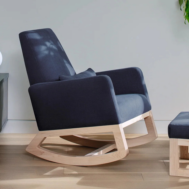 Monte Joya Rocker - Fabric Upholstery w/ Maple Base