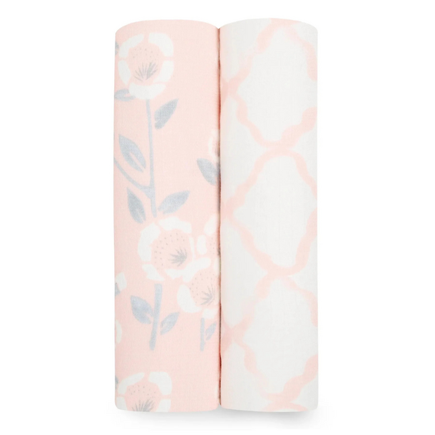 A+A: Silky Swaddle (Bamboo) 2pk - Stencil
