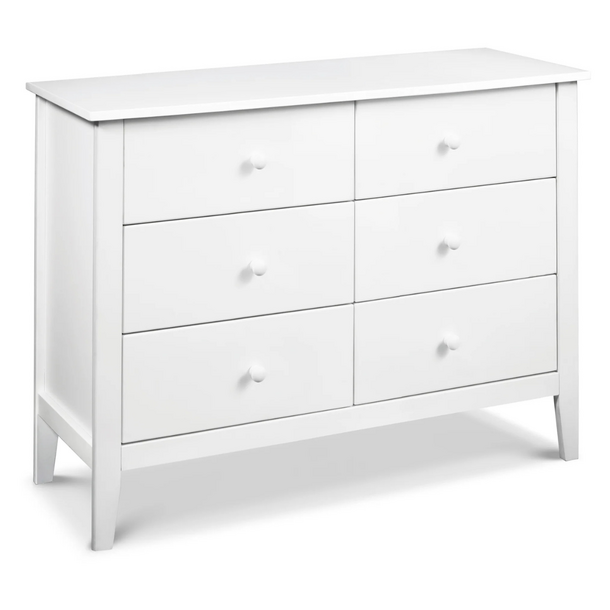 Million Dollar Baby MDB: Morgan 6 Drawer Dresser - White