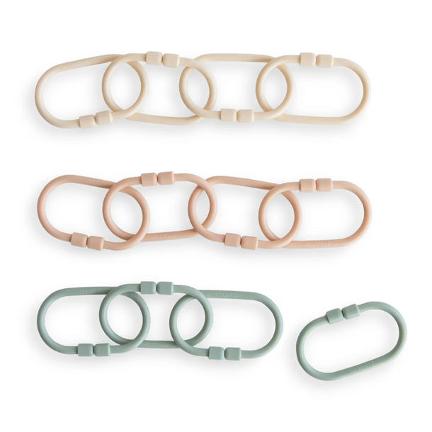Mushie Mushie: Chain Link Rings -