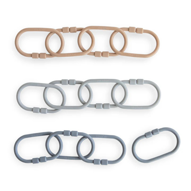 Mushie Mushie: Chain Link Rings -