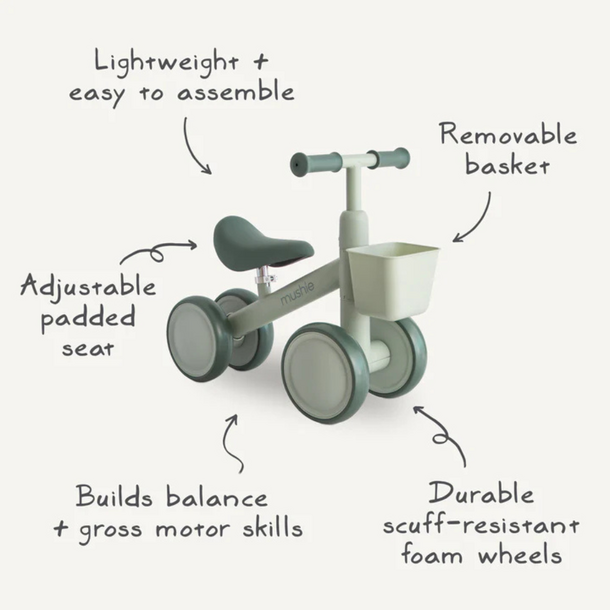 Mushie Mushie: Mini Toddler Bike -