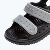 Native Shoes Native: Chase Sandal - Jiffy Black/Satellite Grey(Child) -