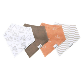 Copper Pearl Copper Pearl: Bandana Bib 4pk - Gage