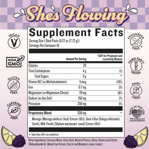 Legendairy Milk Legendairy Milk: She's Flowing Lactation Drink Mix