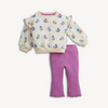 Magnificient Baby Magnetic Me: Sweater/Legging Set - Floral Ivory