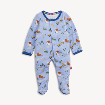 Magnificient Baby Magnetic Me: Footie - Farm to Cradle