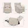 Million Dollar Baby MDB:Kiwi Plus Power Recliner & Swivel Glider w/ Power Adjustable Headrest and USB Port