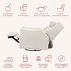 Million Dollar Baby MDB:Kiwi Plus Power Recliner & Swivel Glider w/ Power Adjustable Headrest and USB Port