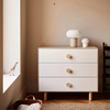 Oeuf OEUF: Dot 3 Drawer Dresser - Birch/White