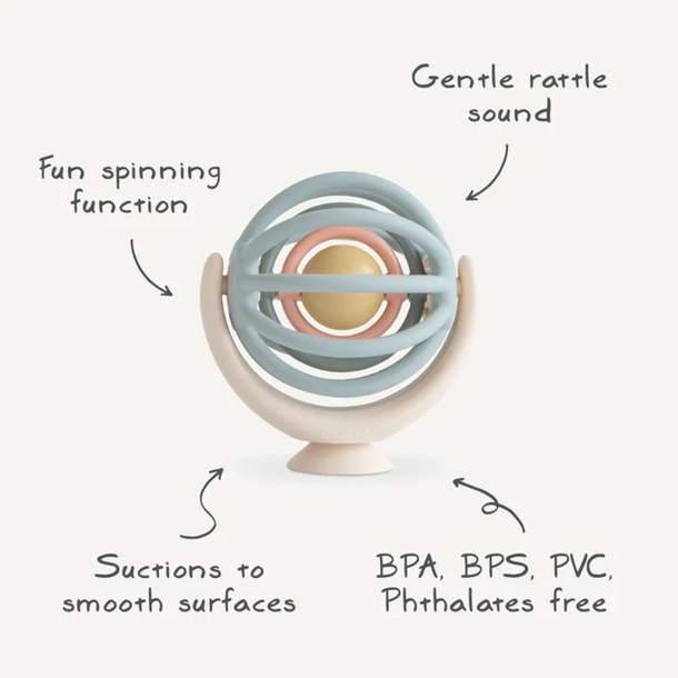 Mushie Mushie: Suction Spinner Ball