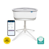 Halo Innovations HALO: Bassinest Connect Swivel Sleeper 3.0 Smart Bassinet - Grey