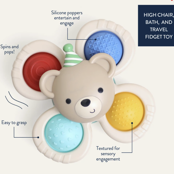 Itzy Ritzy Itzy Ritzy: Circus Bear Spinner