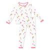 Kyte Clothing Kyte: Toddler Long-Sleeve PJ Set - Tulip