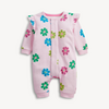 Magnificient Baby Magnetic Me: Terry Romper - Pink Floral