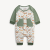 Magnificient Baby Magnetic Me: LS Romper - Wonderful Wildlife