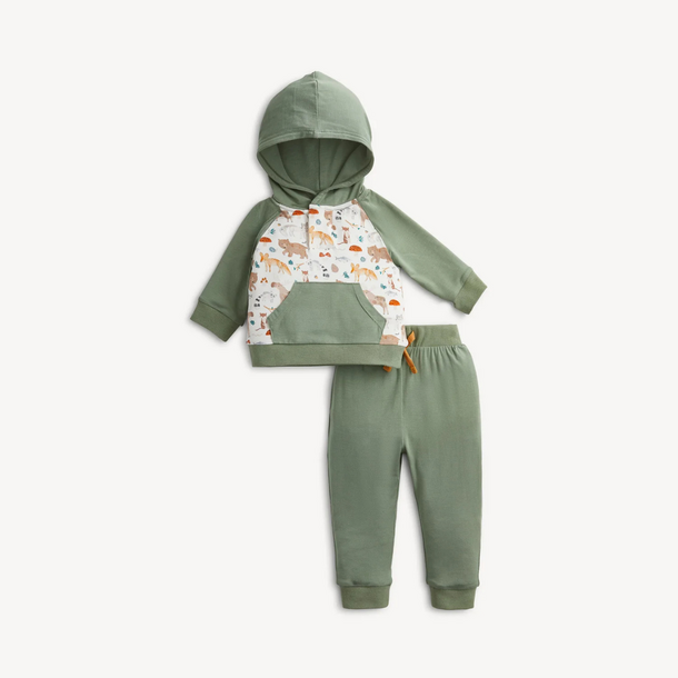 Magnificient Baby Magnetic Me: Hoodie & Jogger Set - Wonderful Wildlife