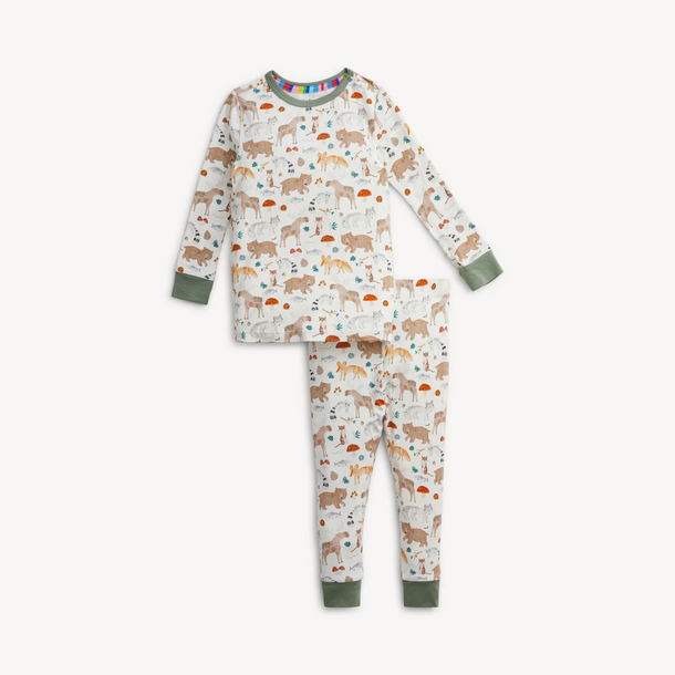 Magnificient Baby Magnetic Me: L/S PJ Set Toddler - Wonderful Wildlife