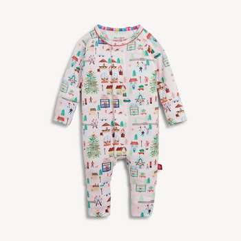 Magnificient Baby Magnetic Me: Convertible Coverall - Winter Village