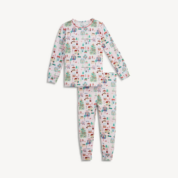Magnificient Baby Magnetic Me: L/S PJ Set Toddler - Winter Village