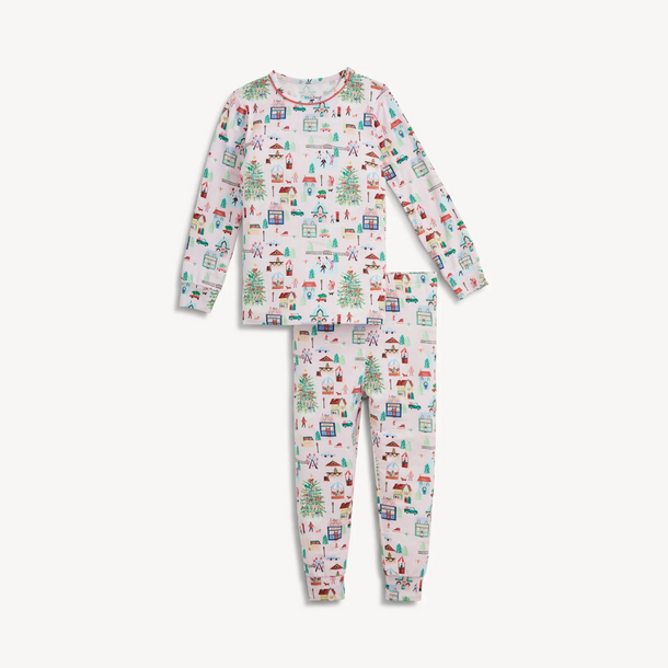Magnificient Baby Magnetic Me: L/S PJ Set Toddler - Winter Village