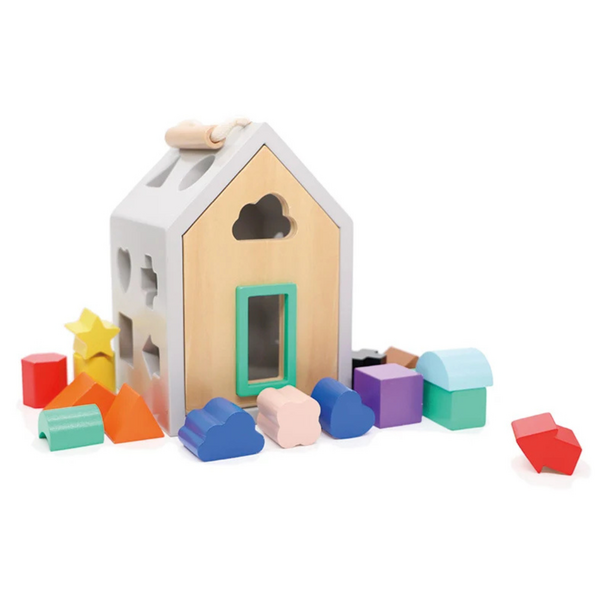 Wonder & Wise: Hip Shape Wood Sorter