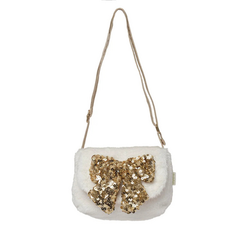 Rockahula Kids Rockahula: Sequin Bow Fluffy Bag