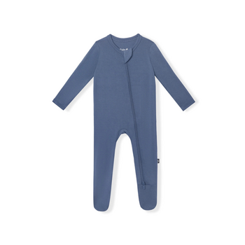 Kyte Clothing Kyte: Zipper Footie - Oxford