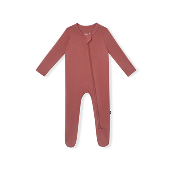 Kyte Clothing Kyte: Zipper Footie - Ember