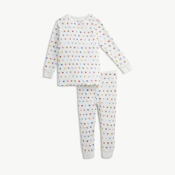 Magnificient Baby Magnetic Me: L/S PJ Set Toddler - Branded Heart