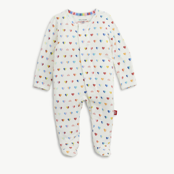 Magnificient Baby Magnetic Me: Footie - Branded Heart