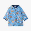 Hatley/Little Blue House Hatley: Blue Little Pups Snap Rain Coat-