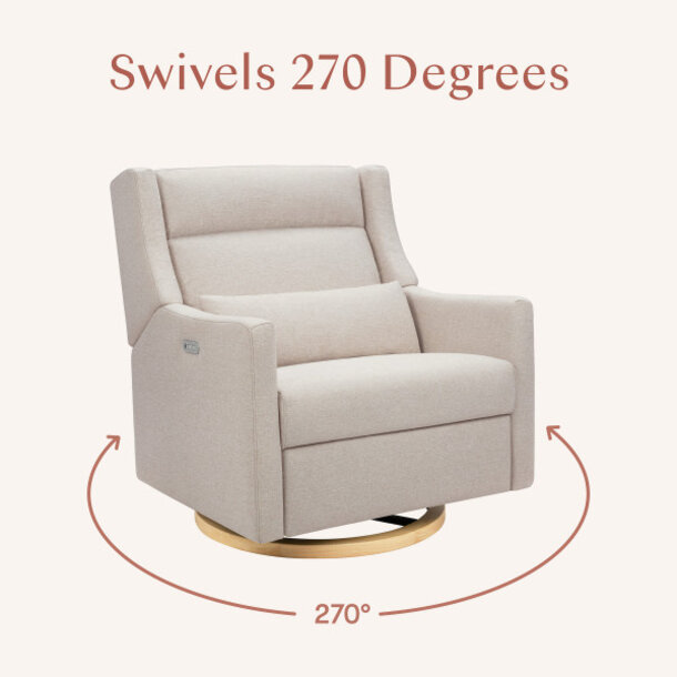 Million Dollar Baby MDB: Kiwi Plus Chair and a Half Power Glider Recliner w/USB Port