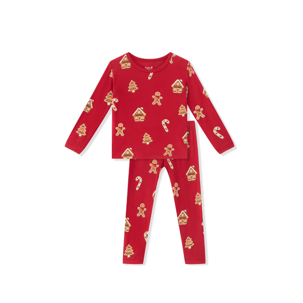 Kyte Clothing Kyte: Long Sleeve Toddler PJ - Gingerbread