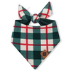Kyte Clothing Kyte: Dog Bandana - Holiday Plaid